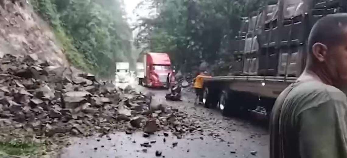 MOPT promete atender deslizamientos en Ruta 32 este año sin definir cómo