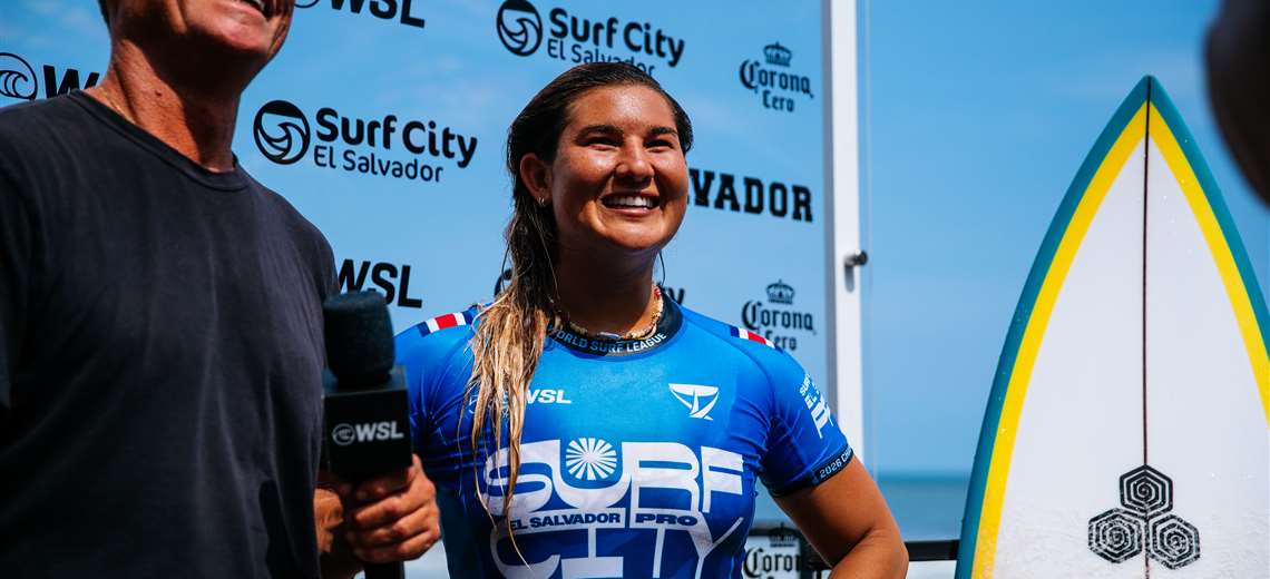 Brisa Hennessy alcanza su mejor resultado del año en El Salv