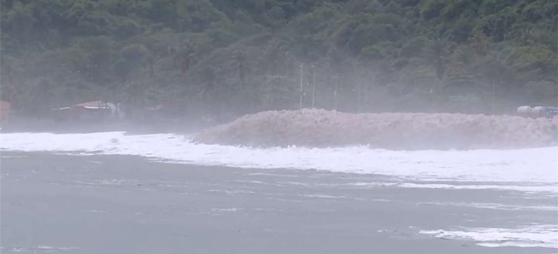 ¡Cuidado con el mar! Pronostican olas de hasta 5 m