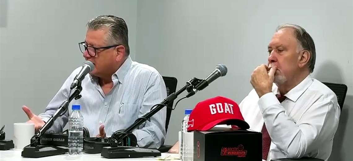 Raúl Pinto reta a Joseph Joseph y León Weinstok a una prueba